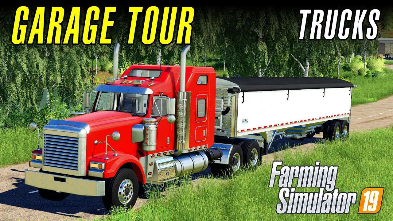 TRUCKS | Farming Simulator 19 - Garage Tour