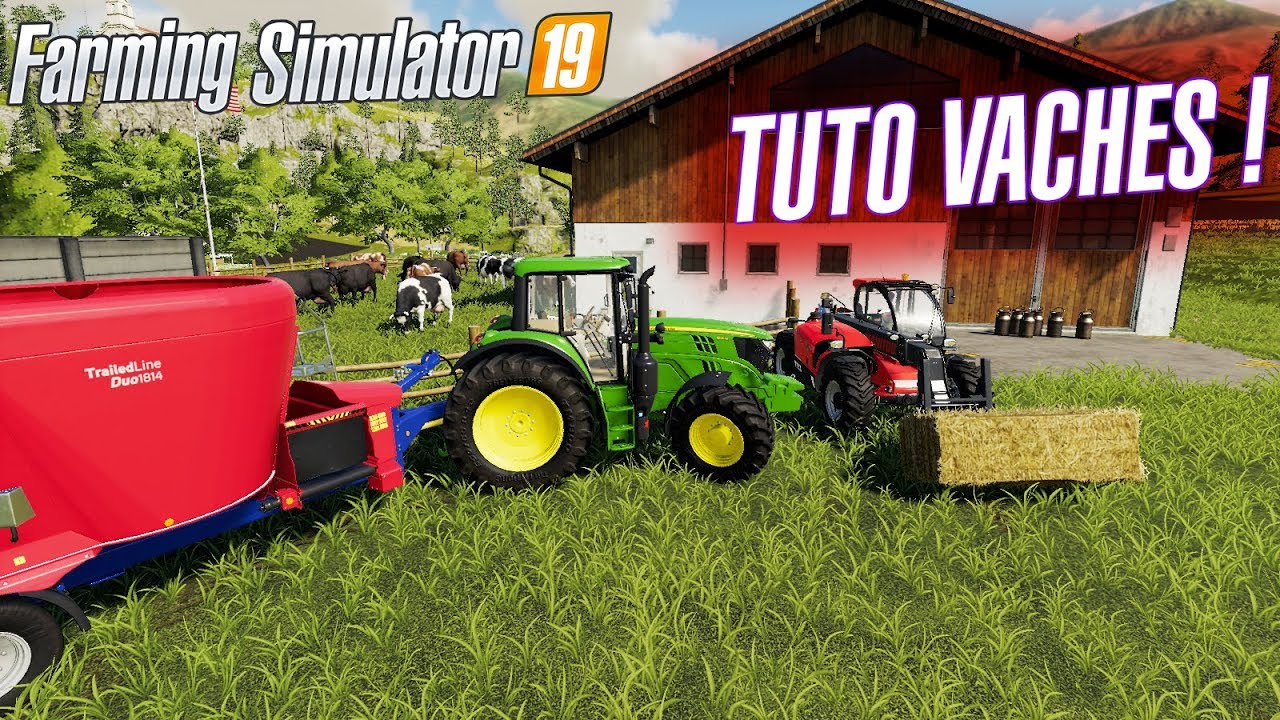 [TUTO] FARMING SIMULATOR 19 | FAIRE DES VACHES !!!