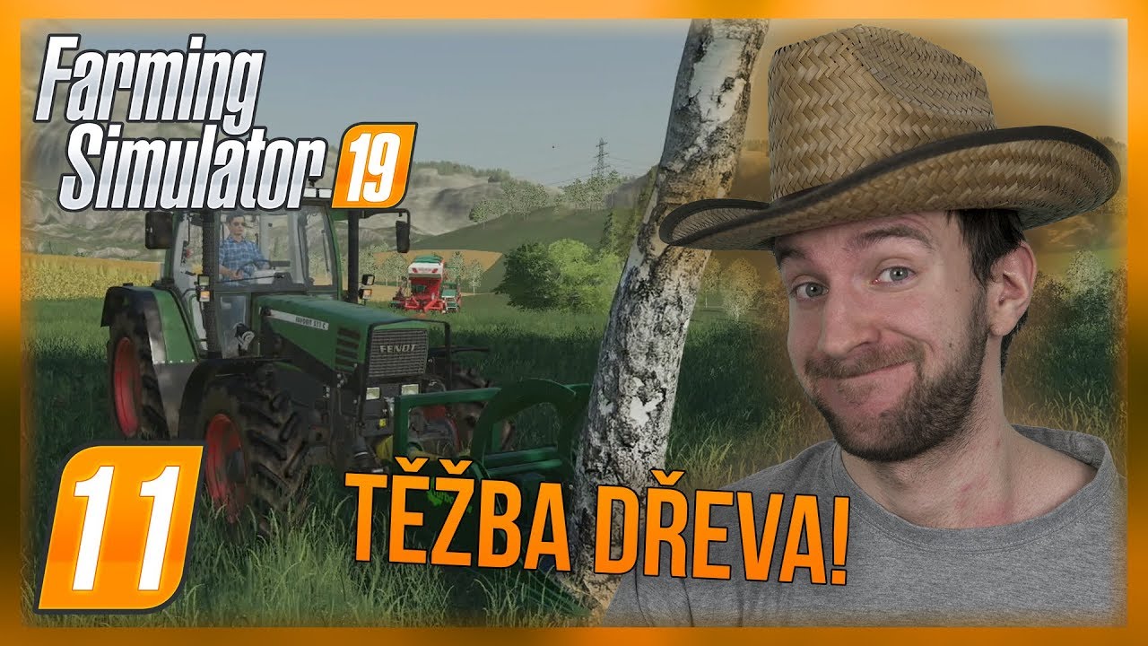 TĚŽBA DŘEVA! | Farming Simulator 19 #11
