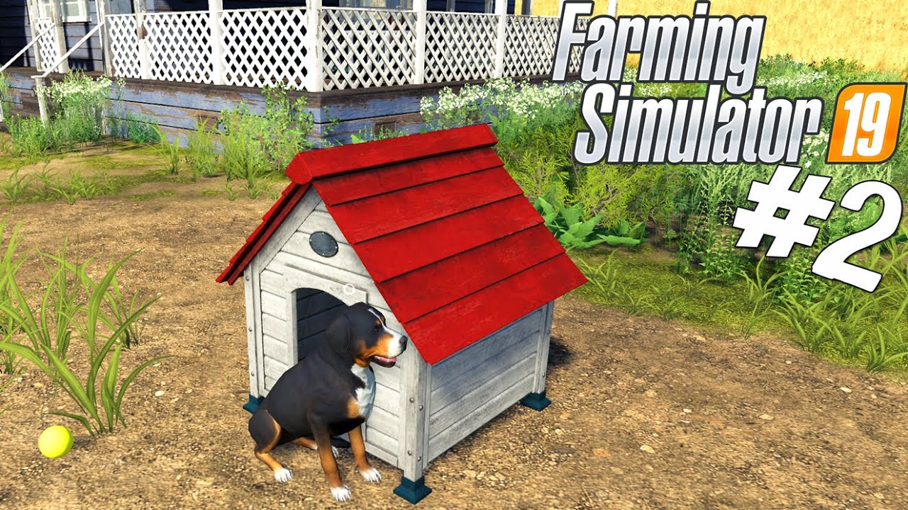 VORES EGEN HUND! - Farming Simulator 19 Dansk Ep 2