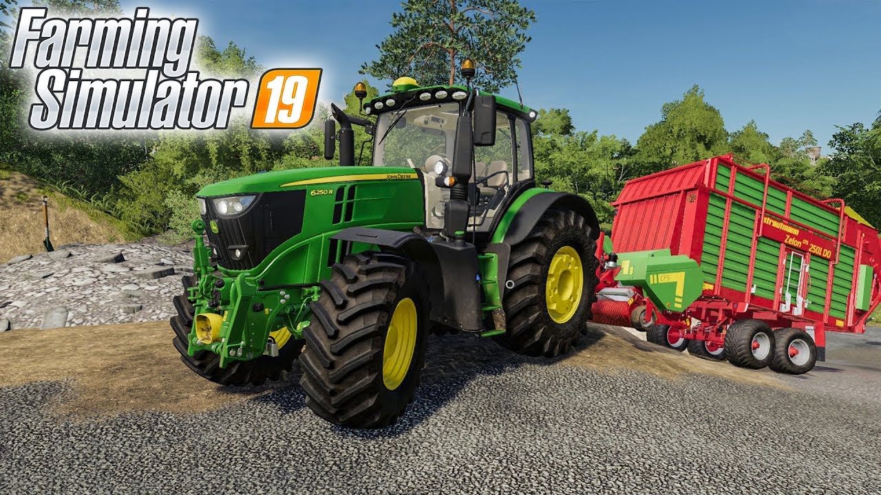 ИГРАЕМ И ОБСУЖДАЕМ НОВЫЙ FARMING SIMULATOR 19