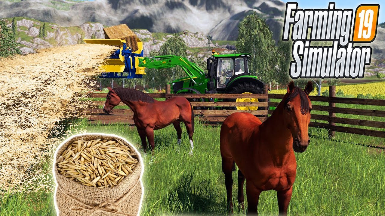 КАК СОДЕРЖАТЬ ЛОШАДЕЙ? FARMING SIMULATOR 19
