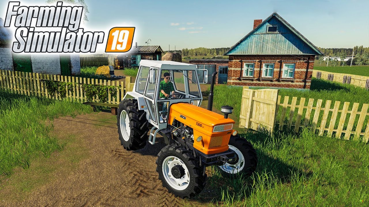ПЕРВАЯ РУССКАЯ КАРТА ДЛЯ FARMING SIMULATOR 19