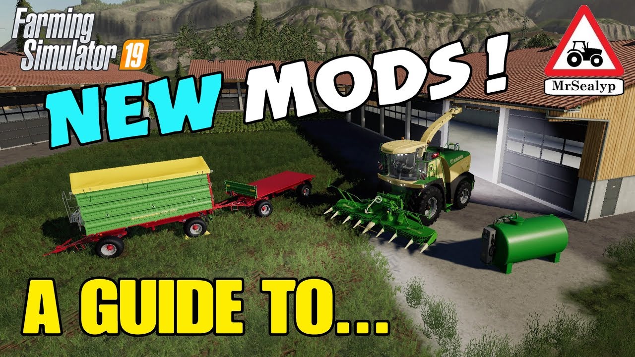 A Guide to... NEW MODS! Farming Simulator 19, PS4. Modhub, Assistance!