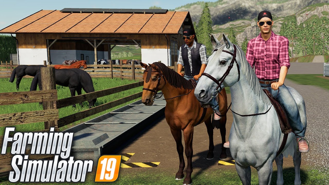 CAVALO VOADOR - FARMING SIMULATOR 19 ONLINE