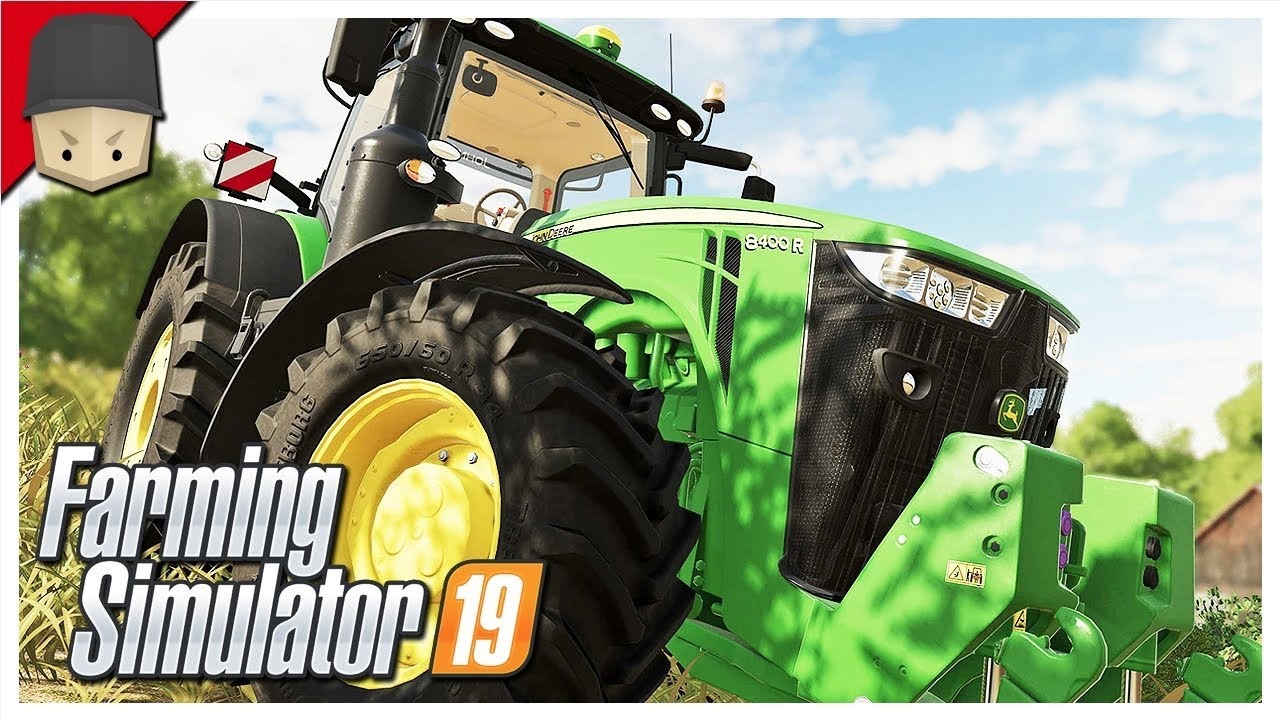 FARM LIFE & JOHN DEERE TRACTOR! : Ep.12 (Let's Play Farming Simulator 19)