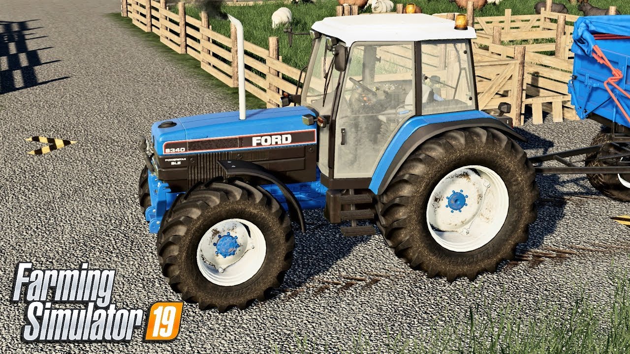 FORD AND THE FARM TRACK - Let's Play Farming Simulator 19 | Episode 38