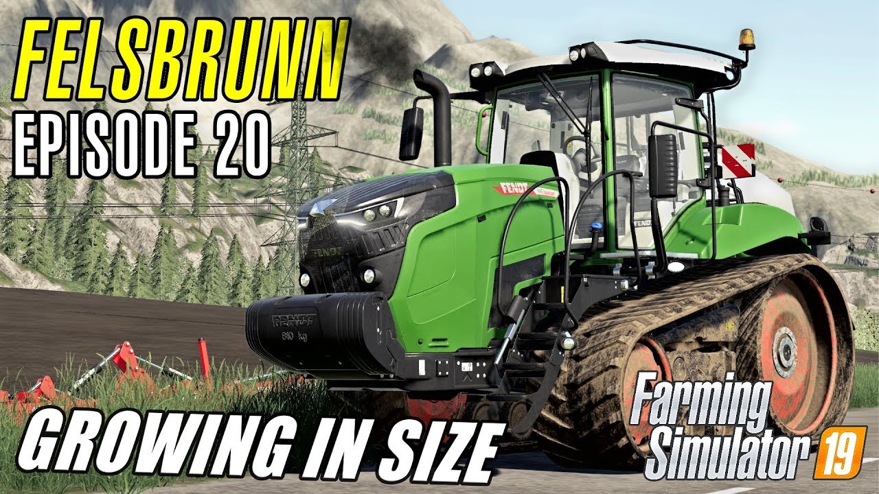 GROWING IN SIZE | Let's Play Farming Simulator 19 | Episode 20