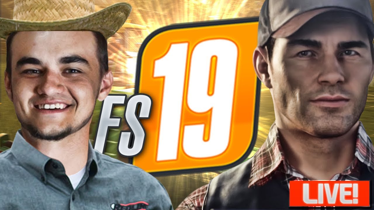 LIVE! Farming Simulator 19 & FIFA19 - Moje Gospodarstwo! I gra ze sponsorem!| MafiaSolecTeam