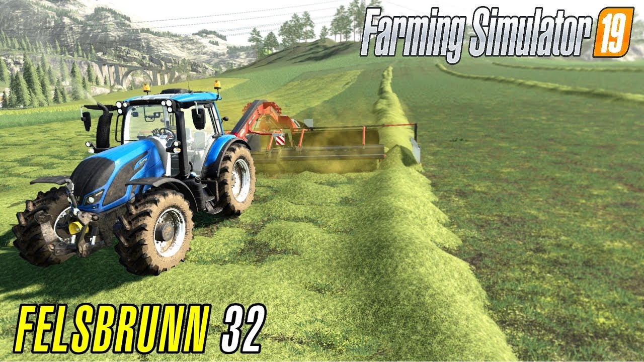 LOOK AT MY SWATHS -  Let's Play Farming Simulator 19 | Episode 32