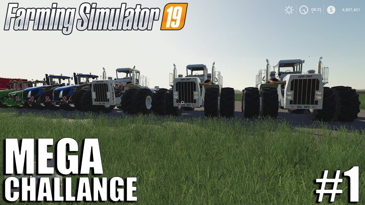 MEGA Equipment Challenge | Timelapse #1 | Farming Simulator 19