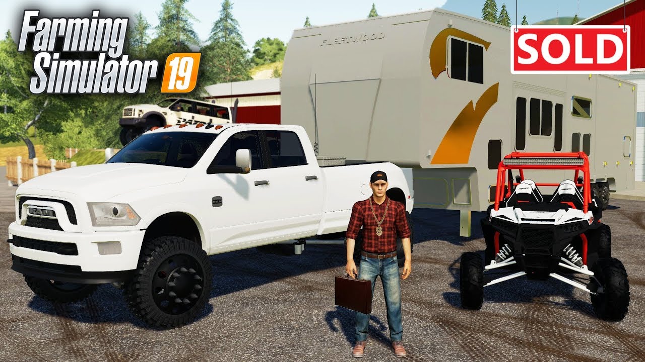 OUR FIRST SALE! HE BOUGHT A TRUCK, CAMPER & RAZOR- FS19