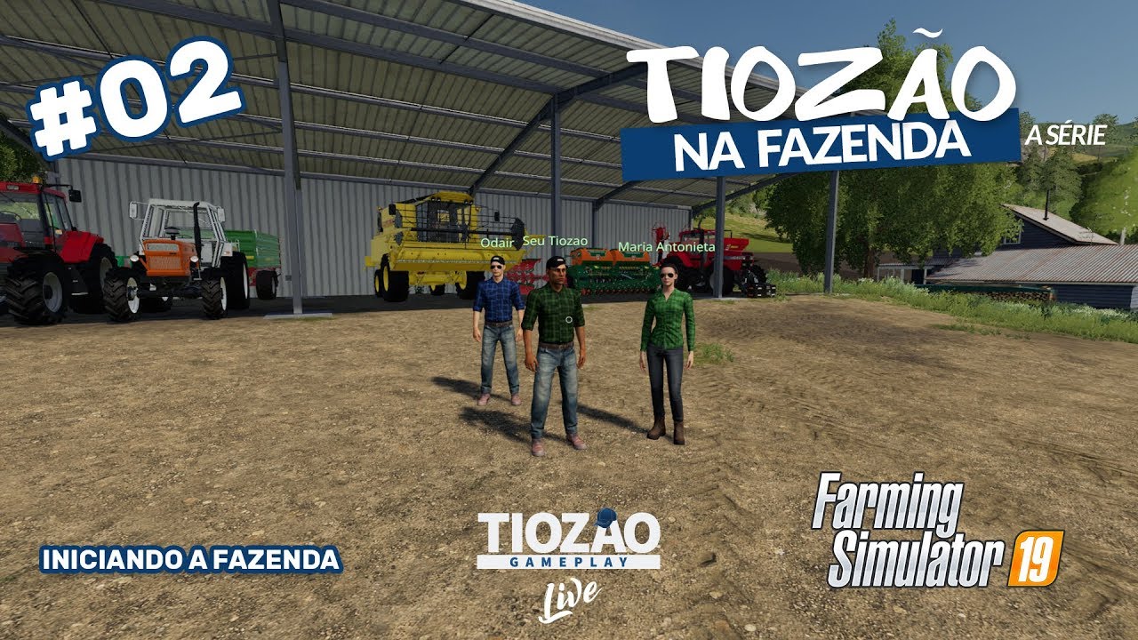 Bóra começar os trabalhos na Fazenda do Tiozão!  |  Farming Simulator 19 Online