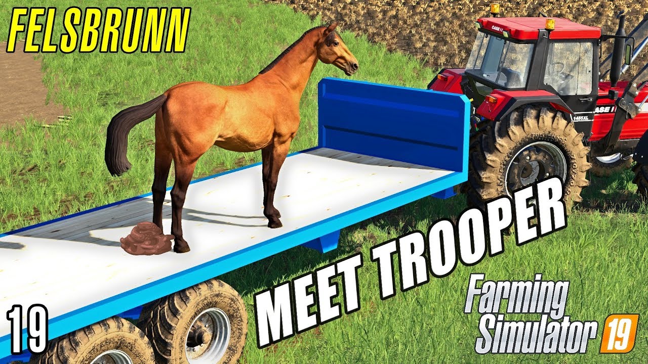 CHICKENS AND HORSES JOIN THE FARM | Let's Play Farming Simulator 19 | Episode 19