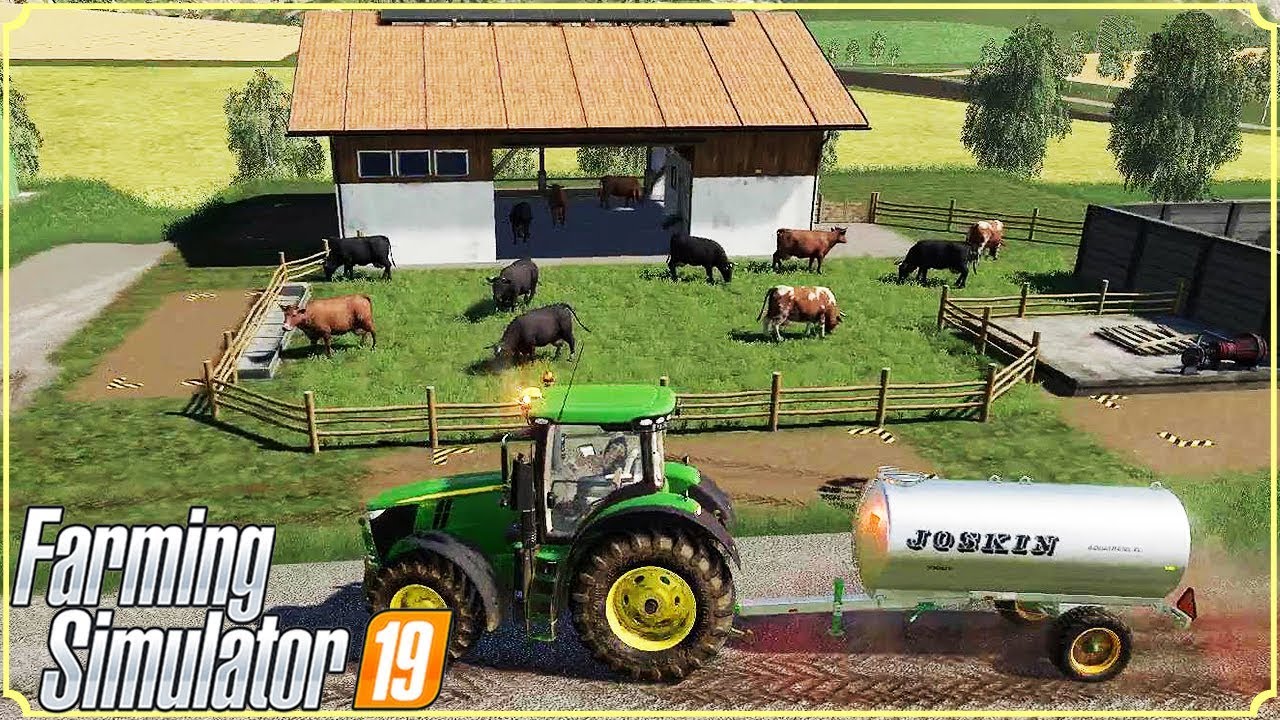 FARMING SIMULATOR 19 #50 - RECINTO PER LE MUCCHE - GAMEPLAY ITA