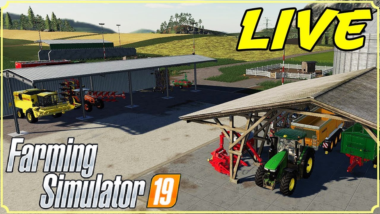 FARMING SIMULATOR 19 #54 LIVE - UN TERRENO AD ERBA - GAMEPLAY ITA