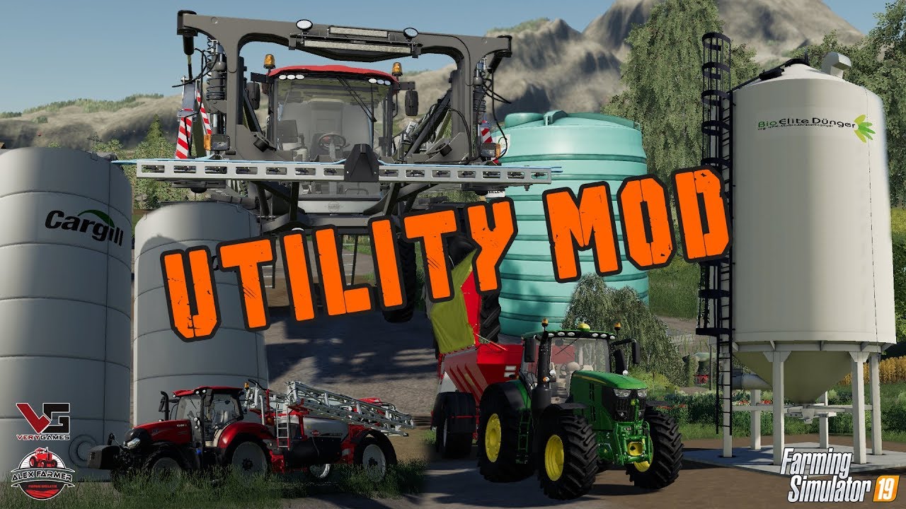 FARMING SIMULATOR 19 PLACEABLE UTILITY MOD
