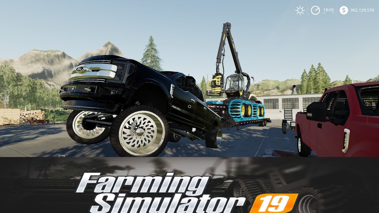 FS19 MODS - ALL THE NEW VEHICLE MODS - NEW 2018 F-350 - RAM 3500 - CHEVY SIVERADO