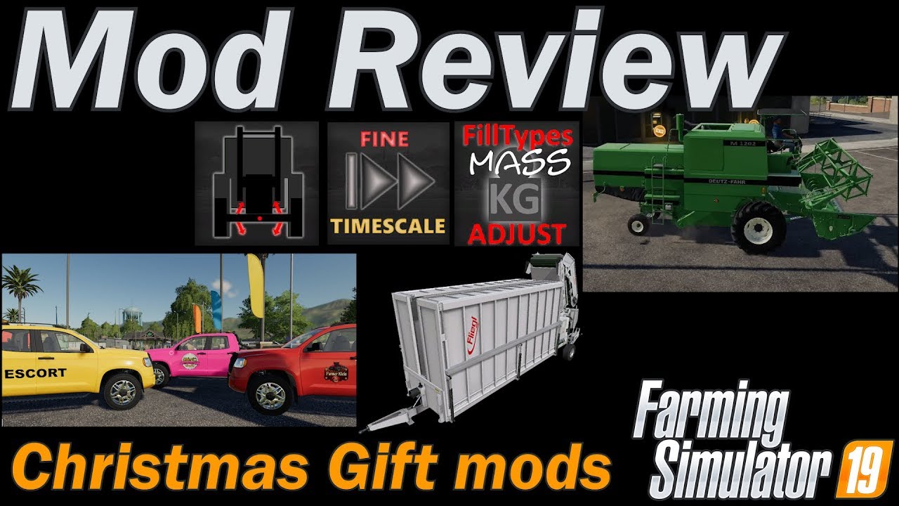 Farming Simulator 19 - Mod Review - Christmas Mod Mashup