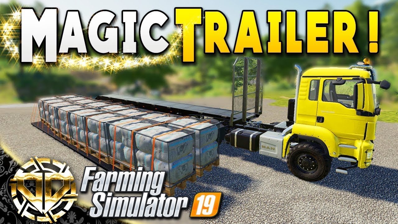 MAGIC TRAILER : HUGE HAUL :  Farming Simulator 19 Gameplay : Ravenport EP 27