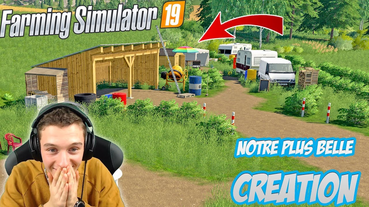 NOTRE PLUS BELLE CRÉATION ! Farming Simulator 19