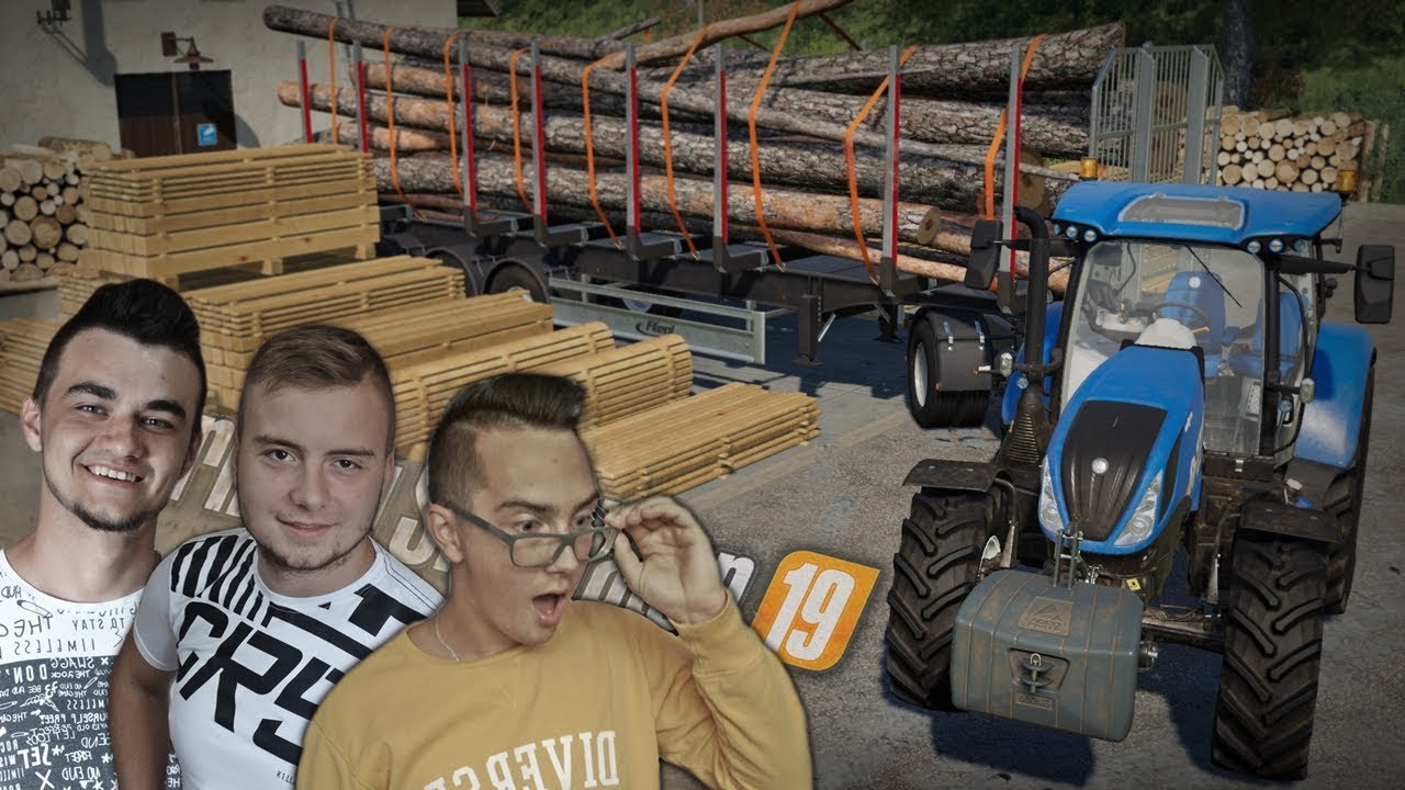 Robota w Lesie ✔ Farming Simulator 19 "od Zera do Farmera" #22 ✔ DREWNO = DUŻA KASA!!