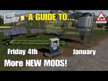 A Guide to... More NEW MODS! January 4th 2019. Farming Simulator 19, PS4, Assistance!