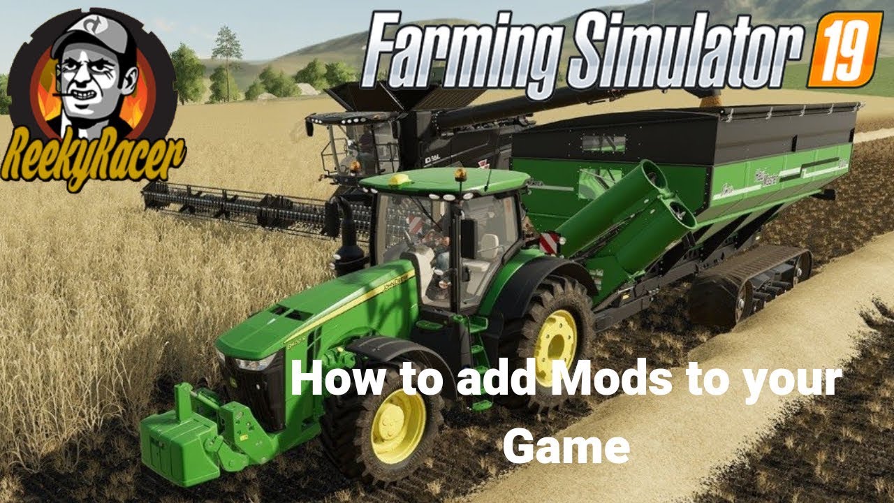 Farming Simulator 19!!! How to install Mods on Steam & PC Version!!!!