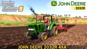 Farming Simulator 19 JOHN DEERE 2032R 4X4 TRACTOR