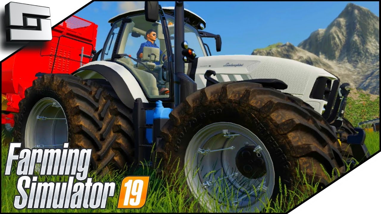 Lamborghini Tractor! - Farming Simulator 19 Gameplay E12