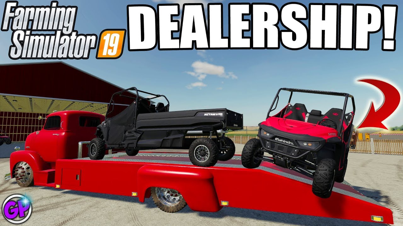 MAHINDRA DEALERSHIP FARMING SIMULATOR 19 BUILDING A DEALERSHIP FS19 GAMEPLAY