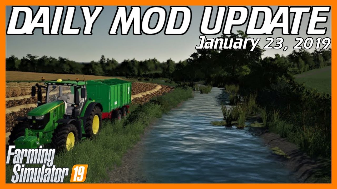 DAILY MOD UDPATE | Marwell Manor Is In Testing! | Jan 23, 2019 | FS19 Mods