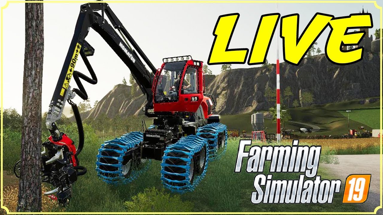 FARMING SIMULATOR 19 #76 - ALBERI DA ABBATTERE IN LIVE - GAMEPLAY ITA