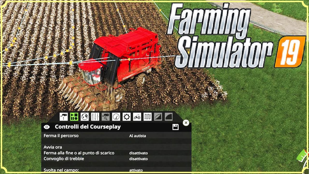 FARMING SIMULATOR 19 #88 - ALTRE PROVE CON IL COURSE PLAY BETA - GAMEPLAY ITA