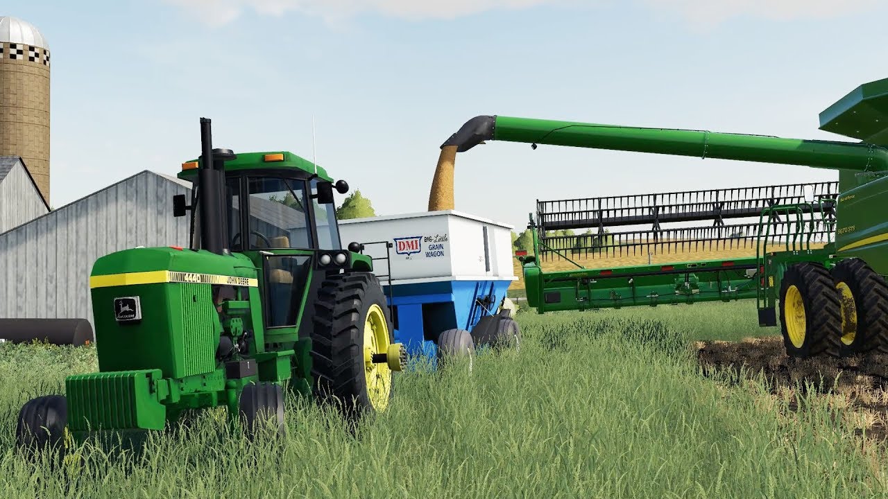 FS19- I LOVE THIS SERIES! HARVEST IN WISCONSIN, USA