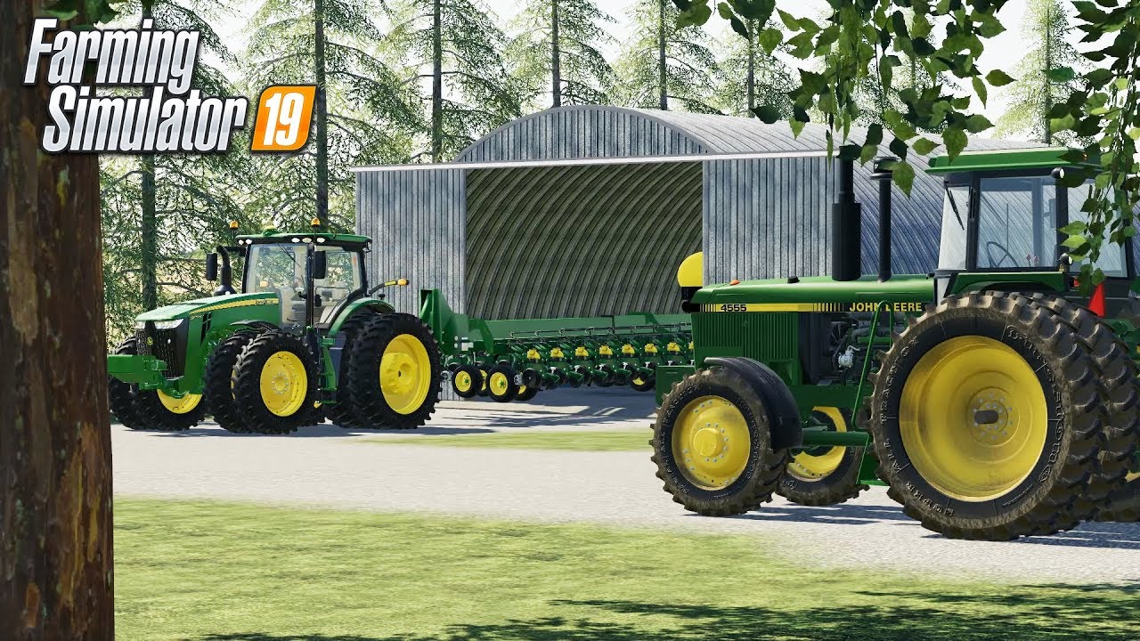 FS19- THE RETURN OF THE DEERES! PICKING OUT EQUIPMENT FOR THE FARMING TOURNAMENT