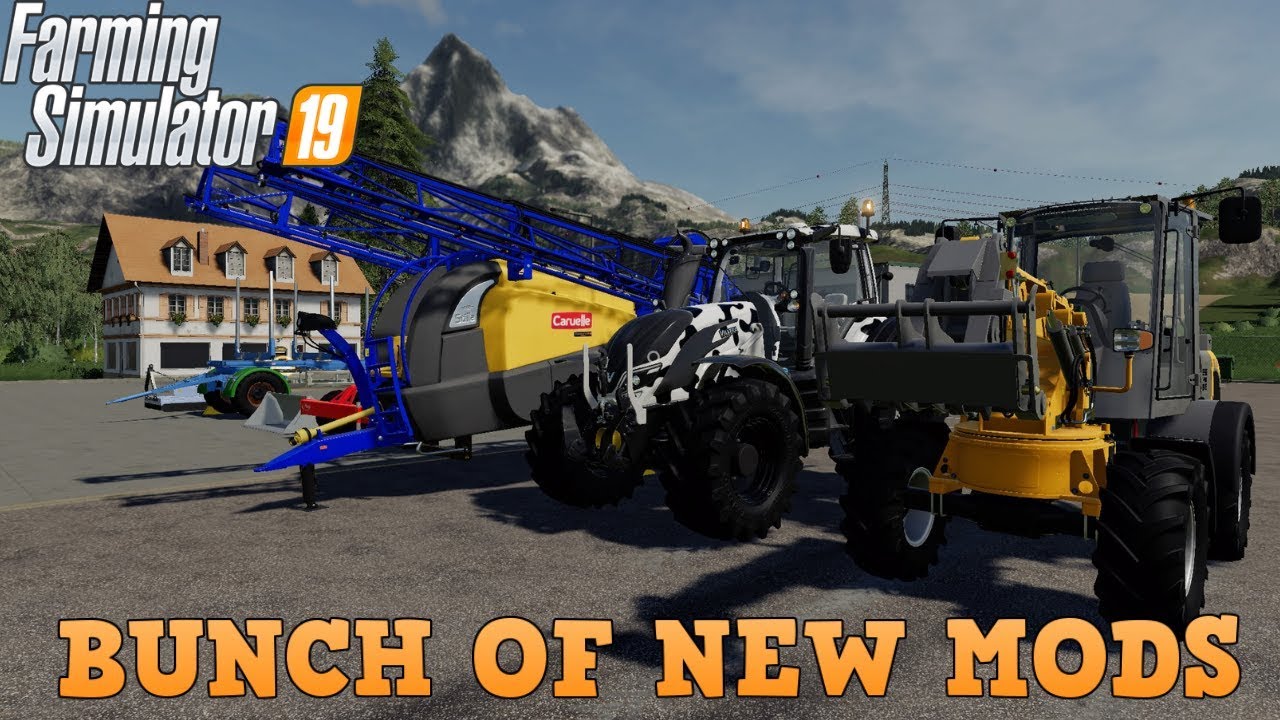 Farming Simulator 19 NEW Mods Again 1-17-19