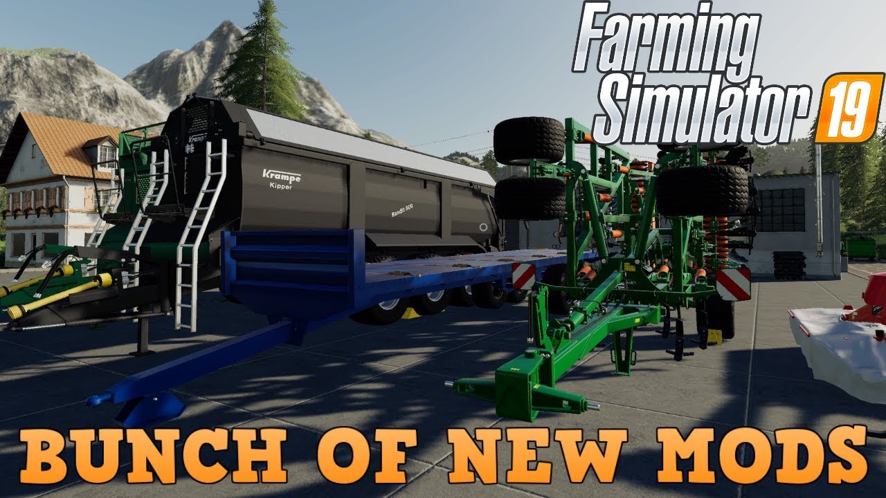 Farming Simulator 19 NEW Mods Again 1-24-19