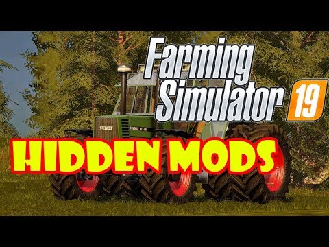 HIDDEN MODS IN FS19 | How to find hidden mods in farming simulator 2019