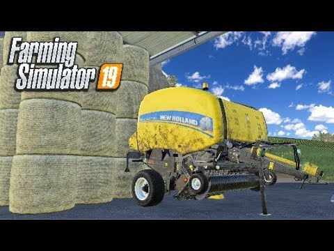 I LEARN HOW TO FLY A PALLET - Let's Play Farming Simulator 19 | Episode 46