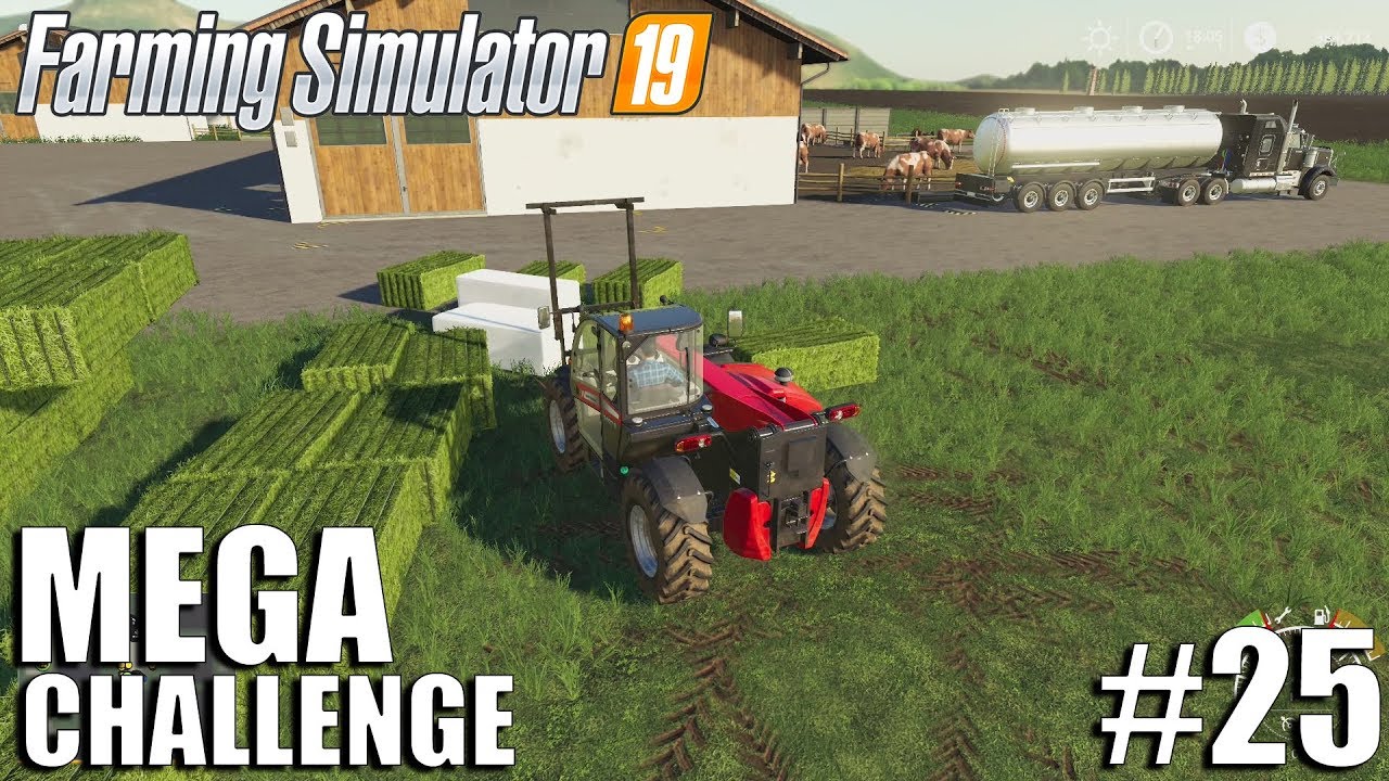 MEGA Equipment Challenge | Timelapse #25 | Farming Simulator 19