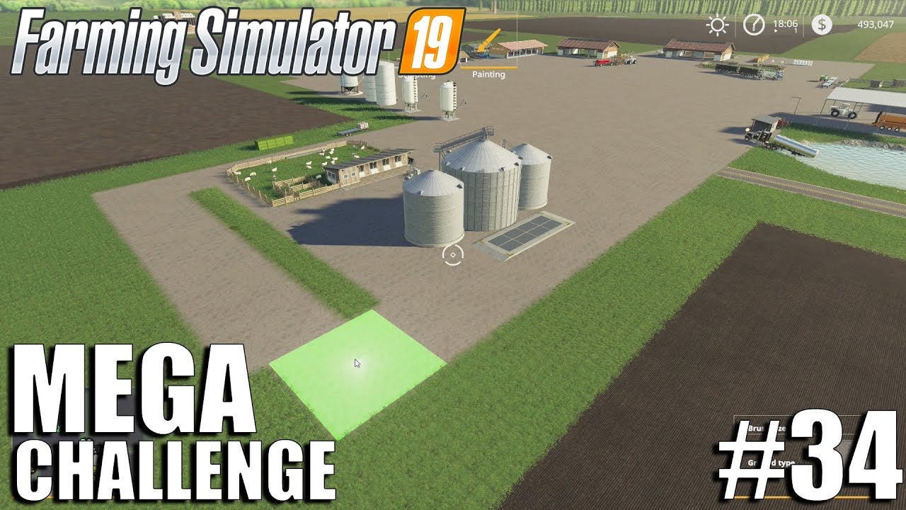 MEGA Equipment Challenge | Timelapse #34 | Farming Simulator 19