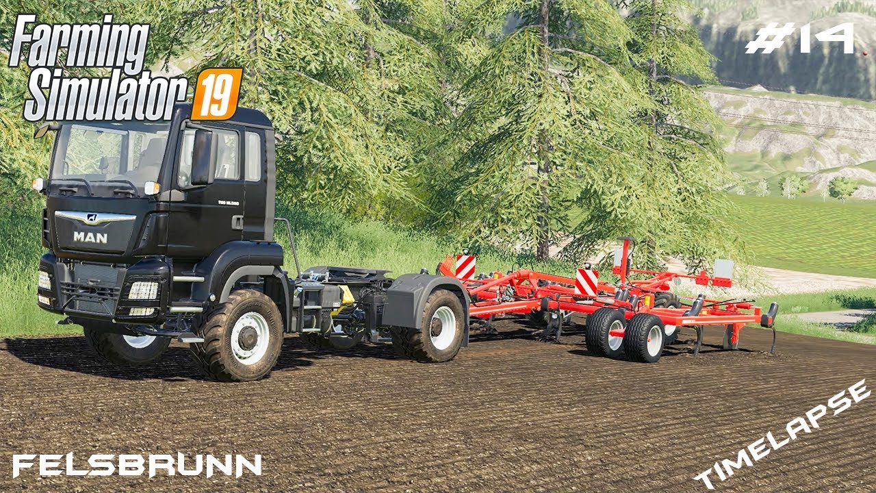 Using truck as tractor | Animals on Felsburnn | Farming Simulator 19 | Episode 14