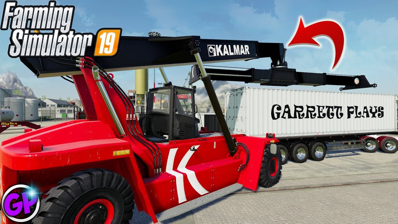 1968 CLASSIC CAR FS19 OVERSEA SHIPPING CONTAINER FARMING SIMULATOR 19 CRANE FARMING SIMULATOR 2019