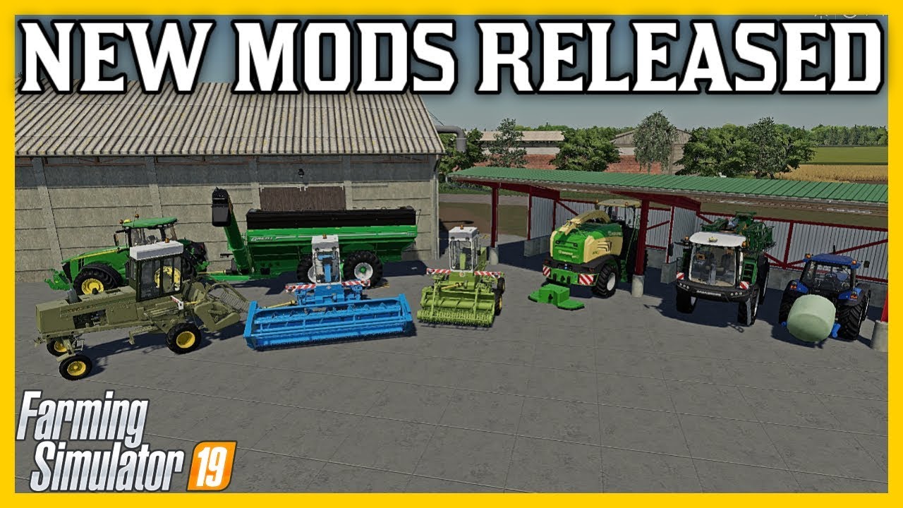 9 NEW MODS FOR FARMING SIMULATOR 19! (and a hidden mod)