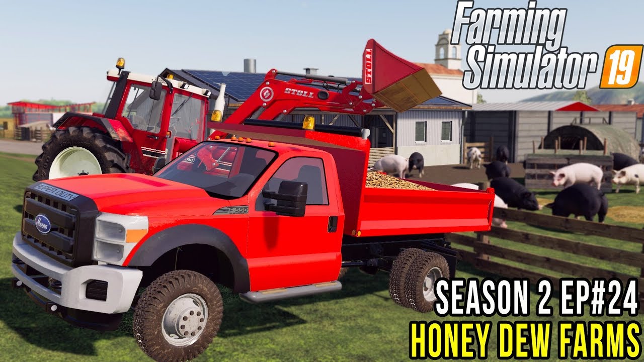 DUMPTRUCK ON THE FARM | FARMING TOURNAMENT | MULTIPLAYER LIVESTREAM | FS19