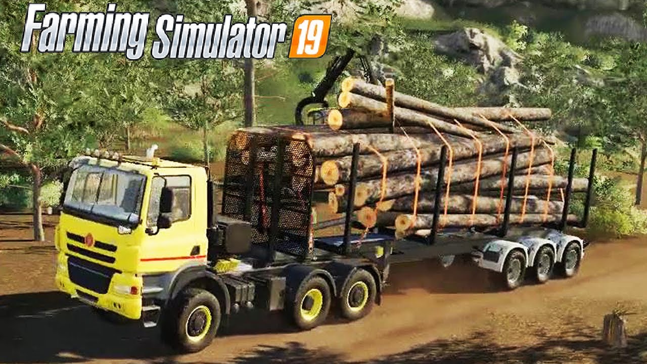 FARMING SIMULATOR 19 #104 - CARRELLO AUTO CARICANTE LEGNA - GAMEPLAY ITA