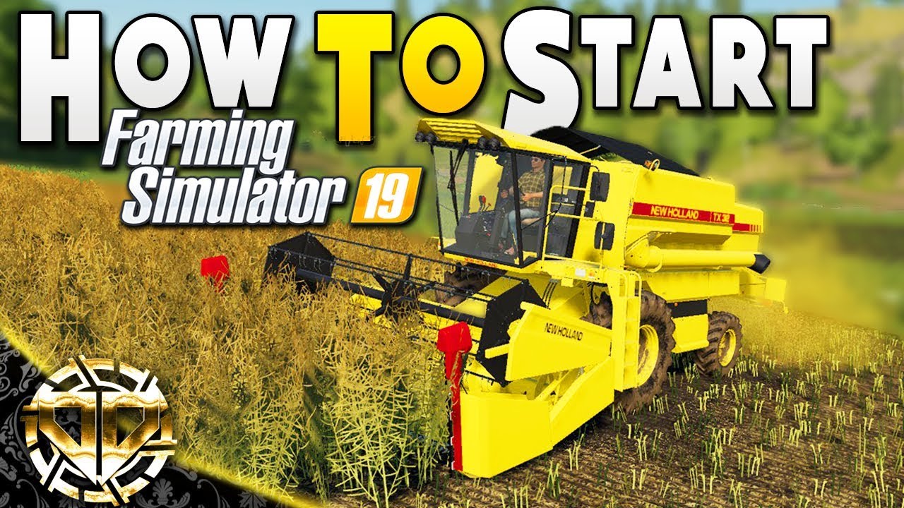 FIRST LOOK : HOW TO START YOUR FARM : Farming Simulator 19 Gameplay : Ravenport EP 1