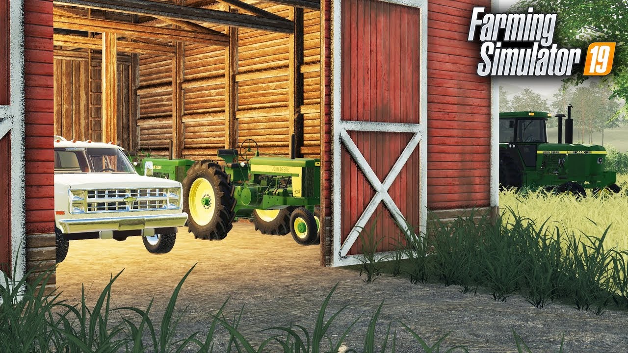 FS19- BARN FINDS! BUYING AN OLD FARM FULL OF ANTIQUE TRACTORS