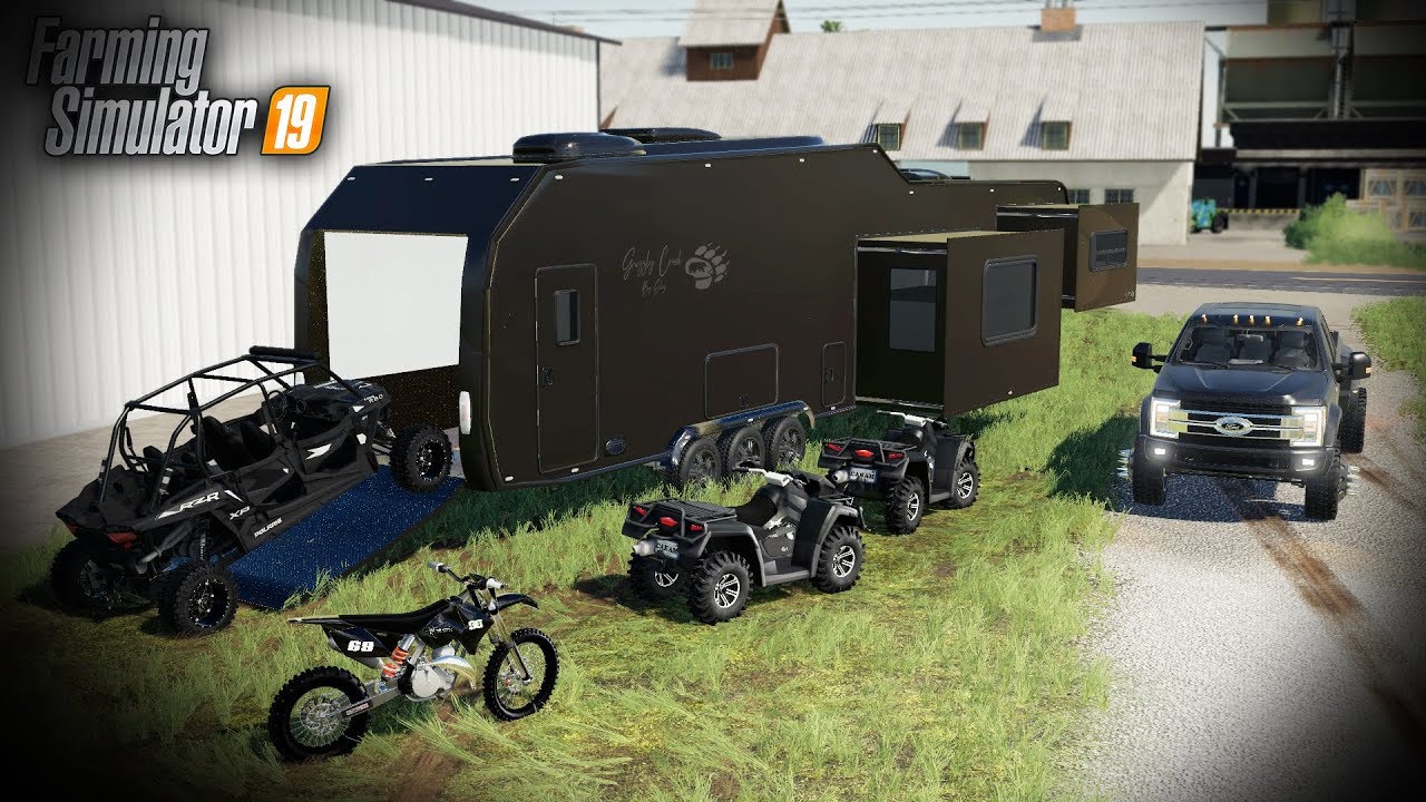 FS19- OUR "MIDNIGHT EDITION" PACKAGE- CAMPER, TRUCK & TOYS | $200,000